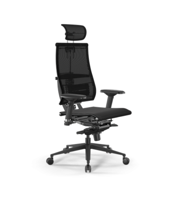 кресло МЕТТА Кресло Yoga Spine Black Edition