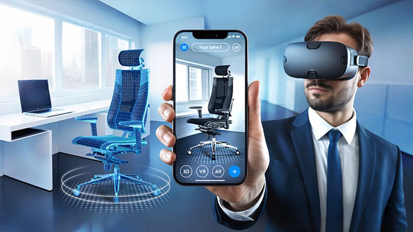 3D конфигуратор и виртуальная примерка кресел METTA